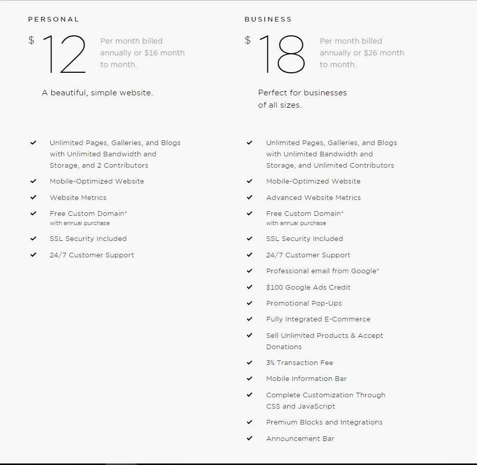 Image courtesy of Squarespace . No copyright infringement is intended.