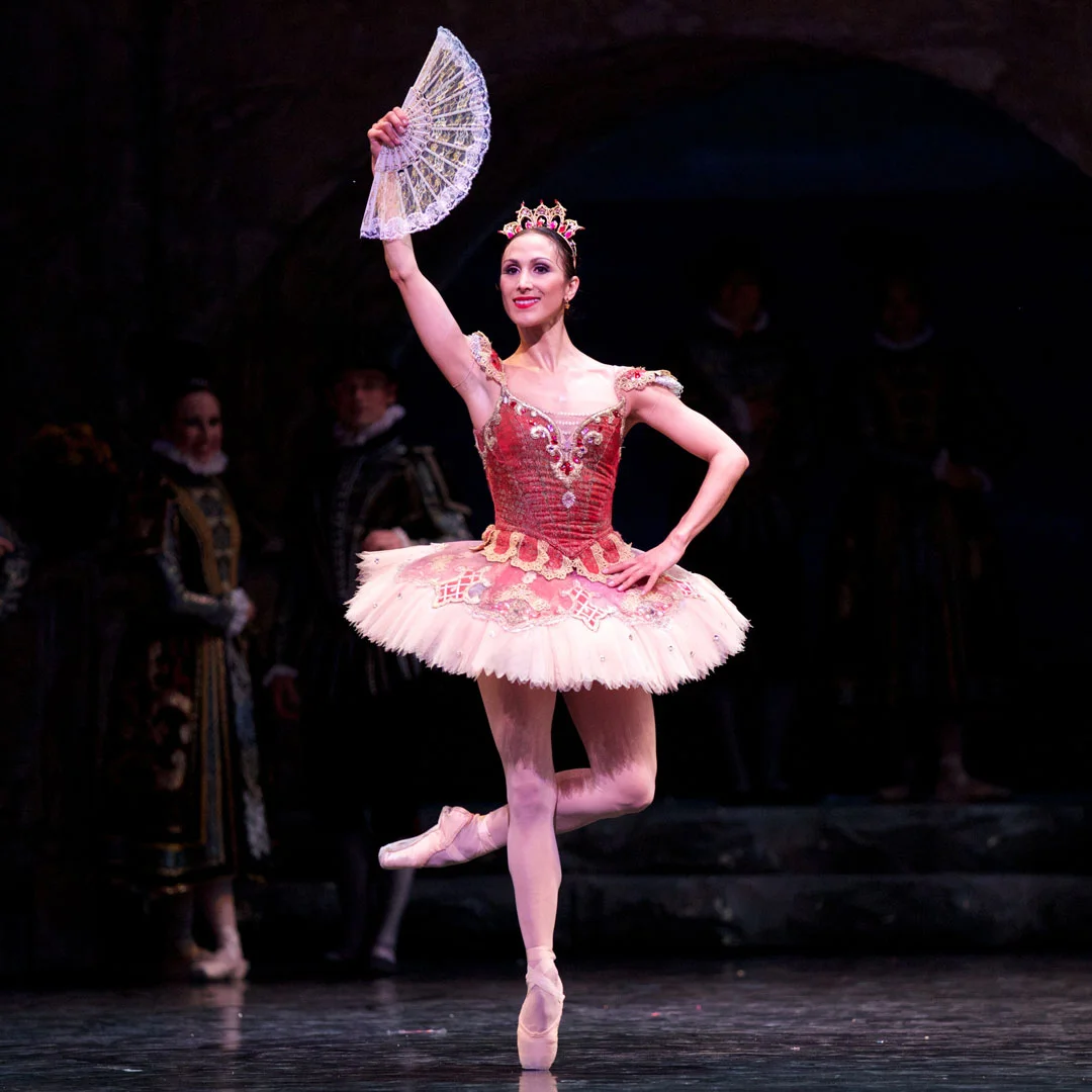 Hayna Gutierrez in the Alberta Ballet production of Don_Quixote from the 2014-15 season. Photo by Paul McGrath.