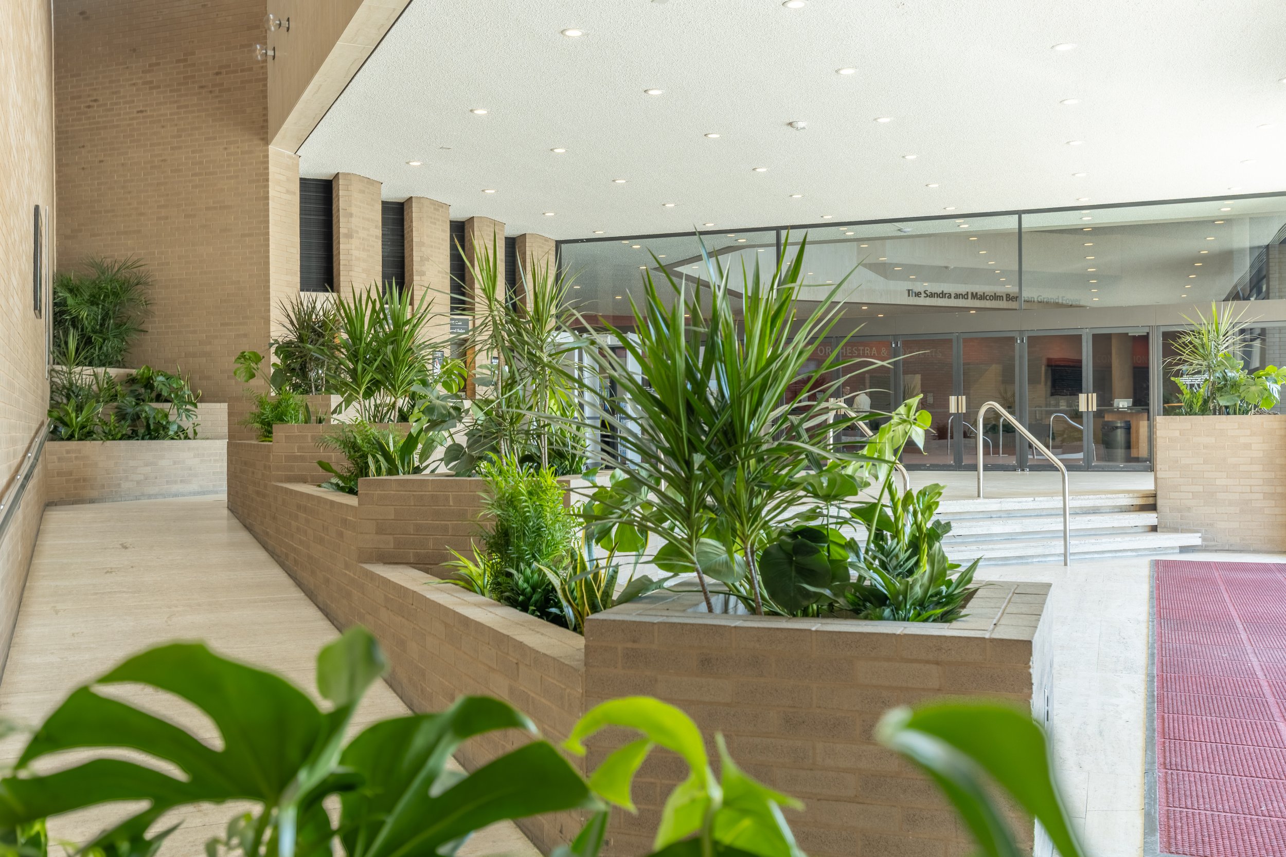 plant install at Lyric Baltimore