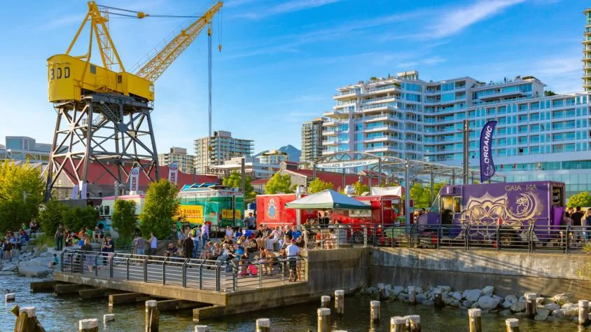 North Vancouver Shipyards Night Market
