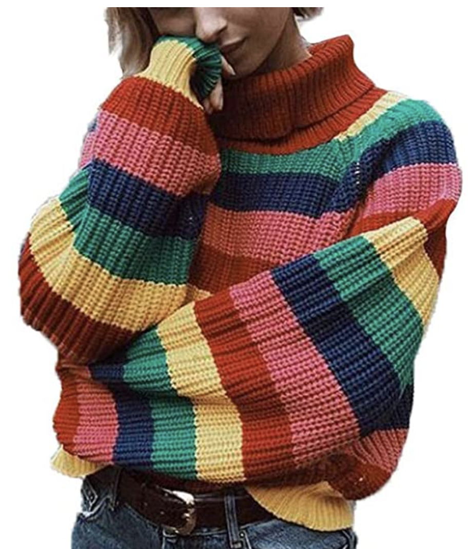 This Rainbow Sweater $42