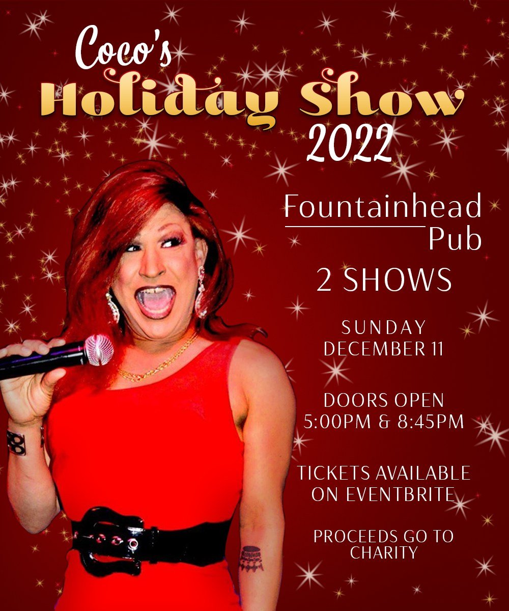 Coco's Holiday Show 2022 - is back! • What's On Queer BC Magazine