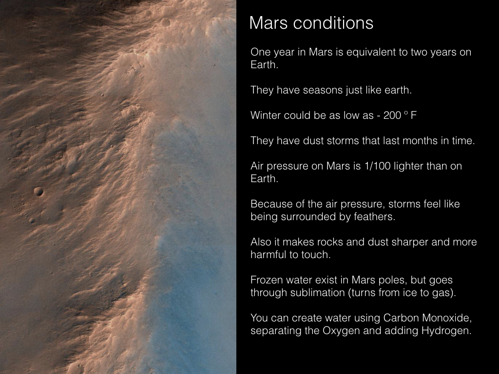 Image of Mars by NASA.