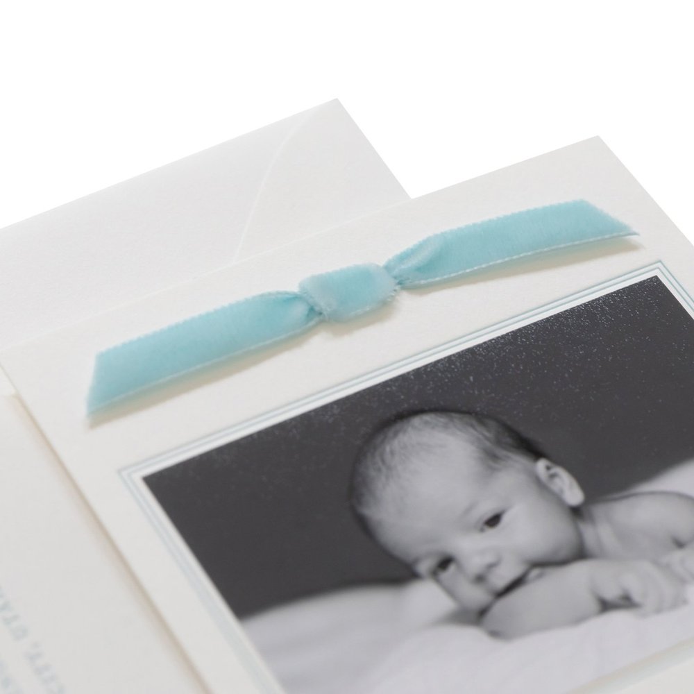 Easley Birth Announcement (Ribbon) — Dear Elouise