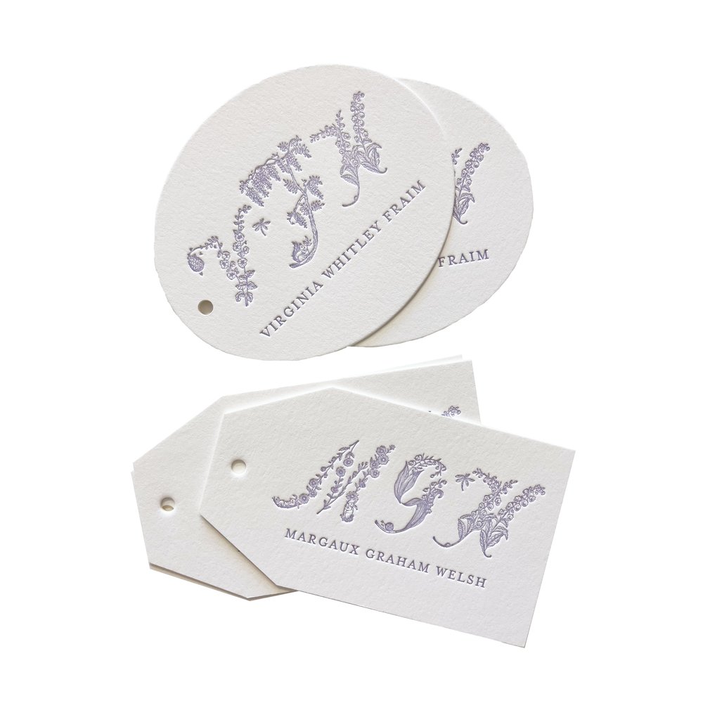 Florence • Cardstock Gift Tags & Scalloped Labels 216g 200x