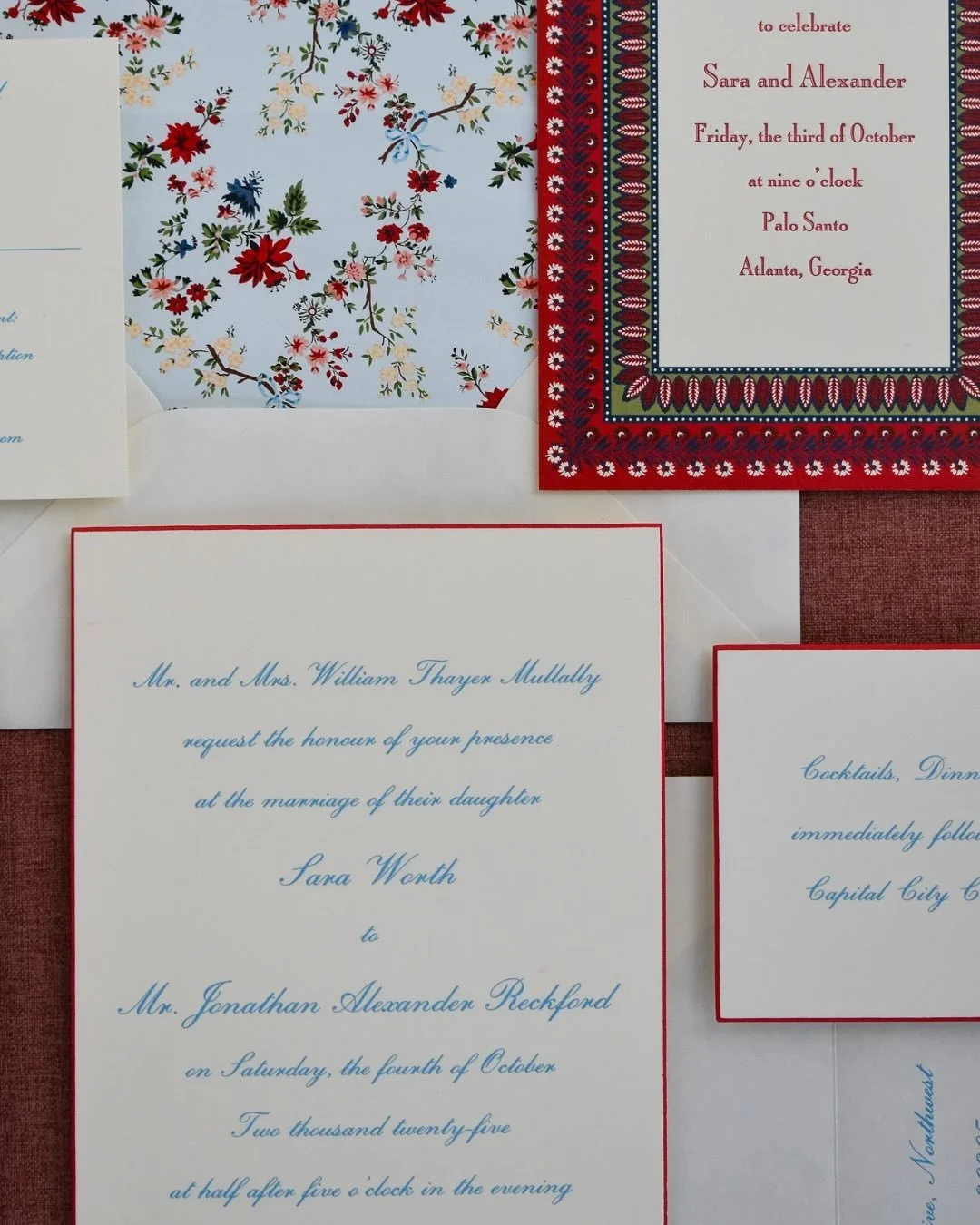 Classic, timeless, bold and stylish. An invitation suite can have it all and doesn&rsquo;t need to be limited to one of the characteristics.