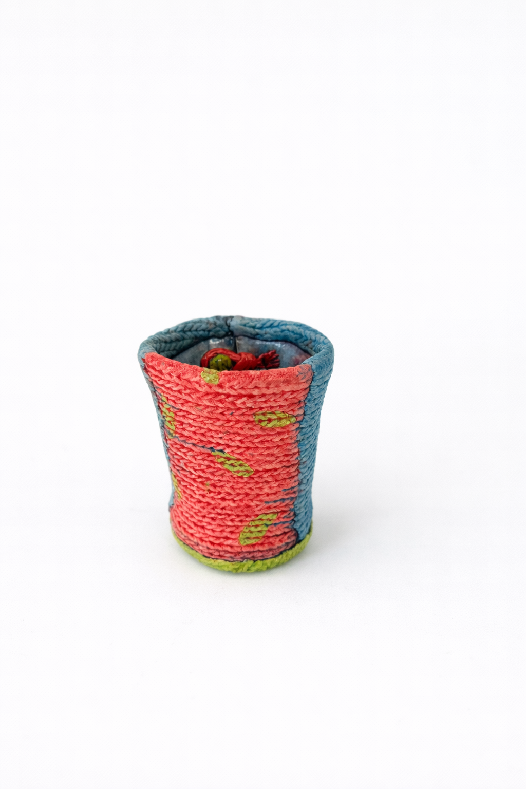 Red and Green Inlay Tumbler