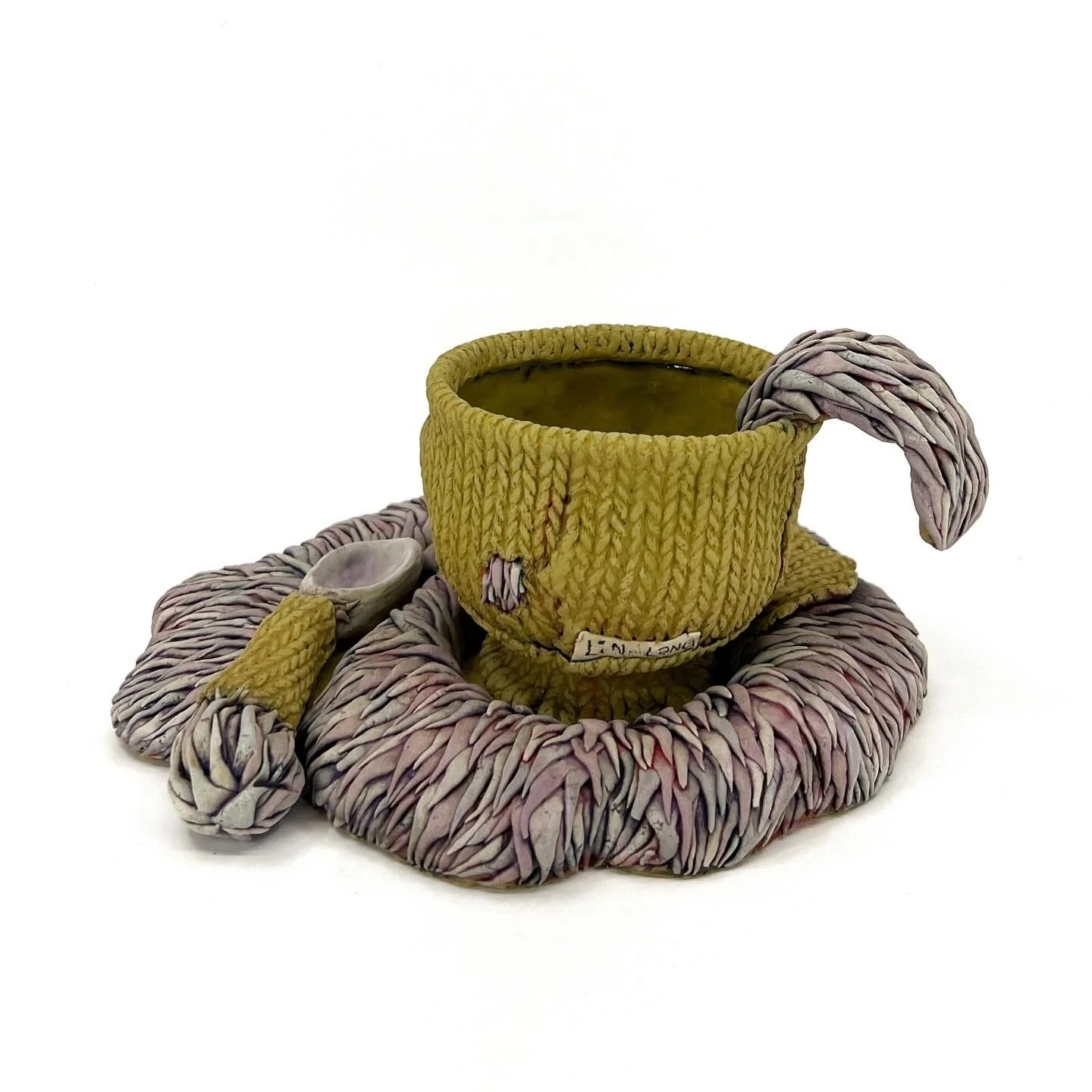 Teacup, Saucer and Spoon Set