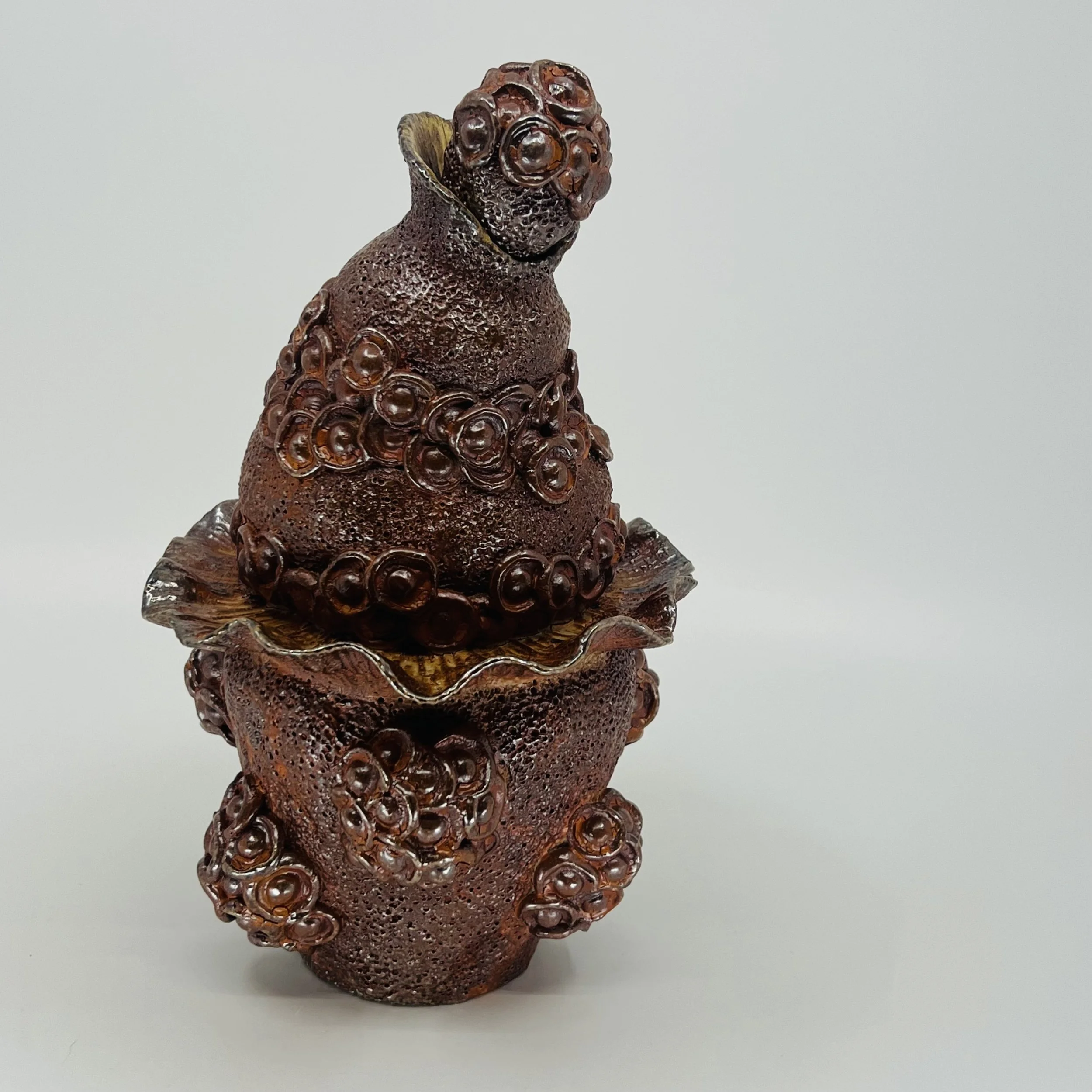 Soda Fired Bottle and Stopper #2