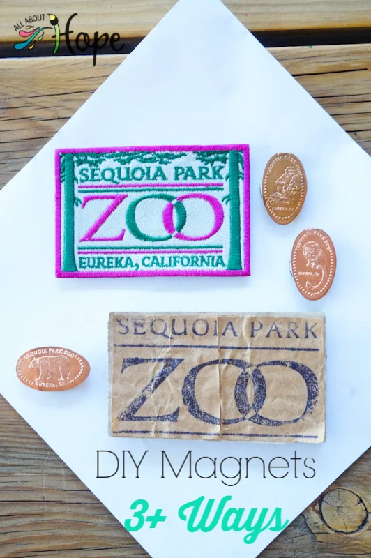 DIY Magnets, Recycled Magnets, Repurposed Patches, Coin Magnets, Patch Magnet, Badge Pin, Button Pins, Keychains