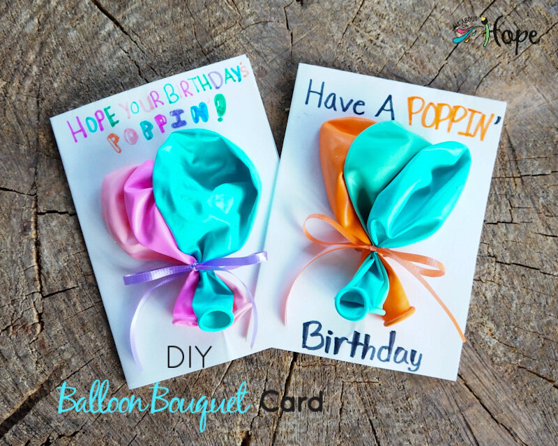 Birthday Card Balloon Birthday Card Balloon Card Handmade Birthday Card Birthday Balloons Card Happy Birthday Card Birthday Balloons