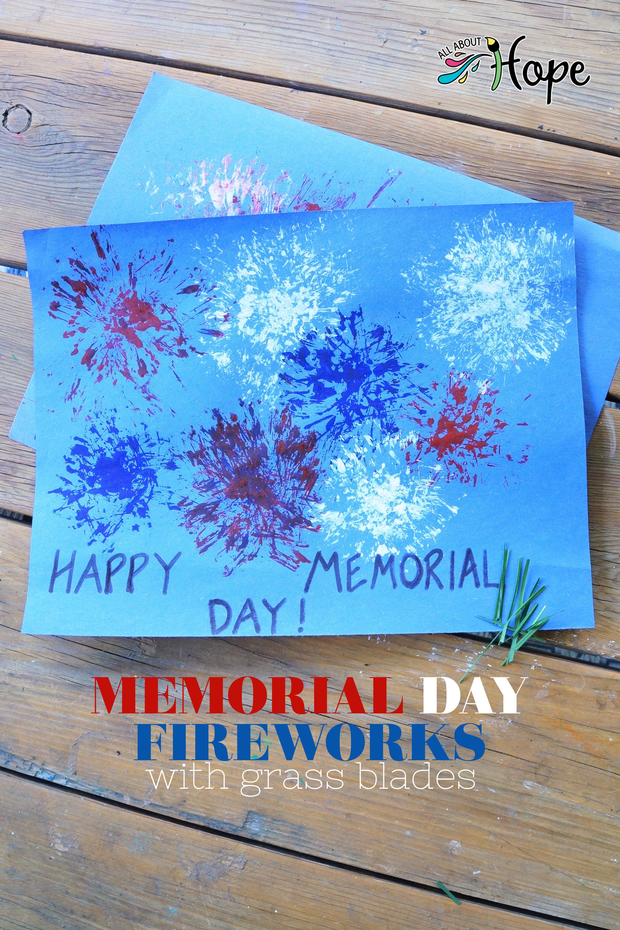 Memorial Day Fireworks — All About Hope