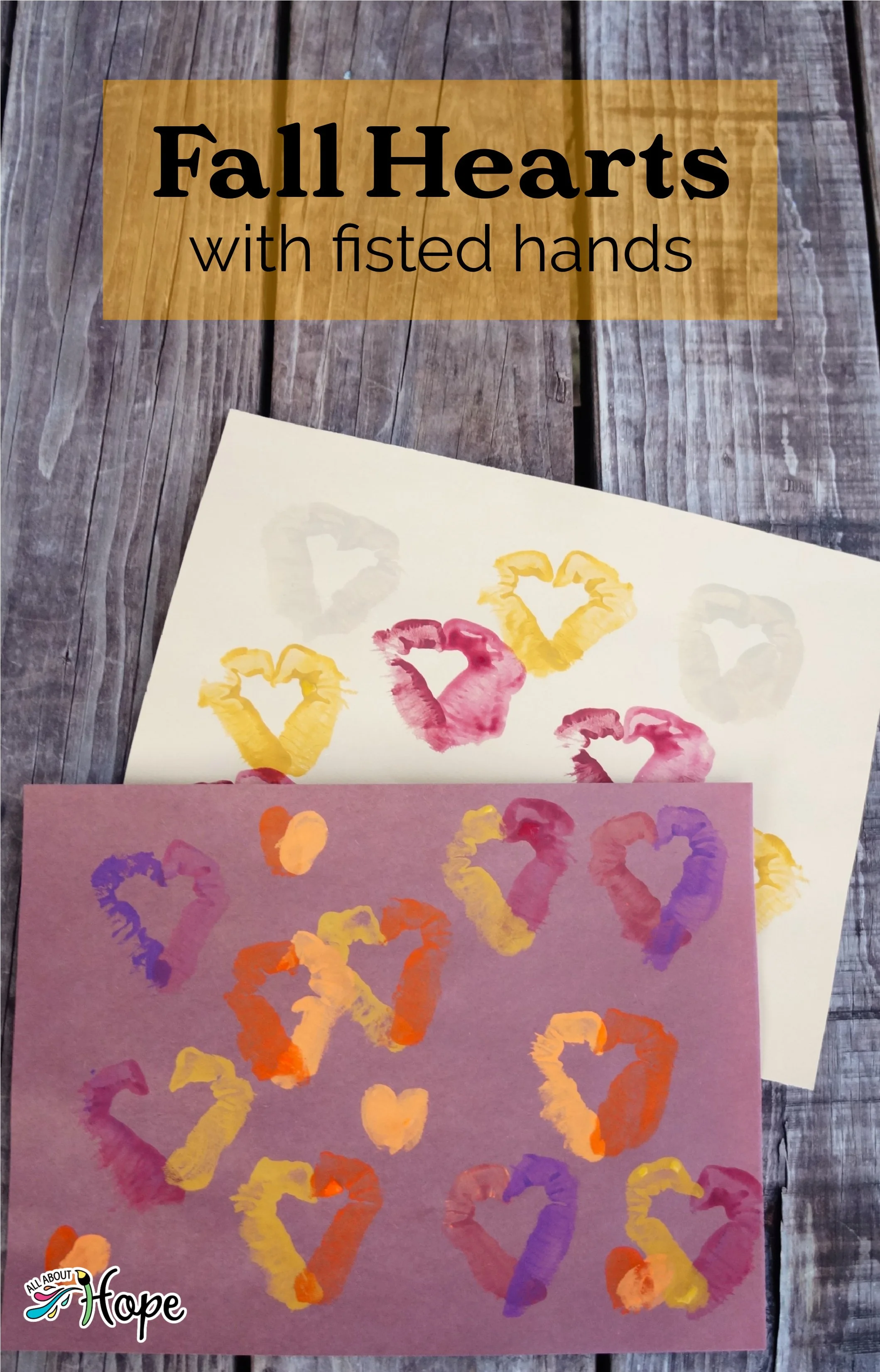 Fall Hearts With Fisted Hands