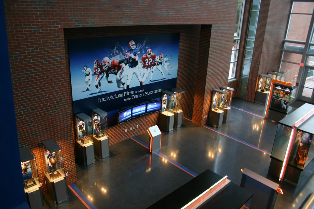  Florida Gators football. Sports environment design. 