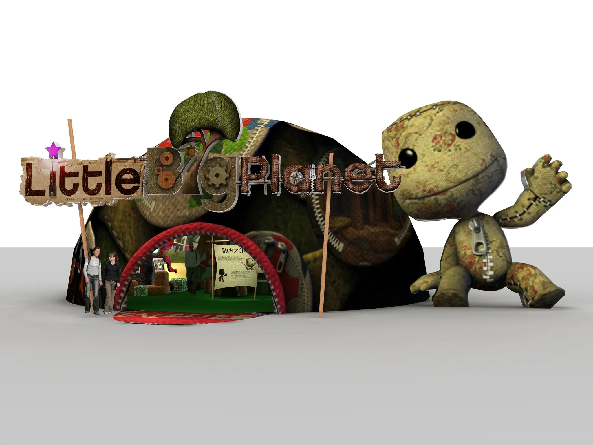 Sony—Little Big Planet Trade Show Concept Design
