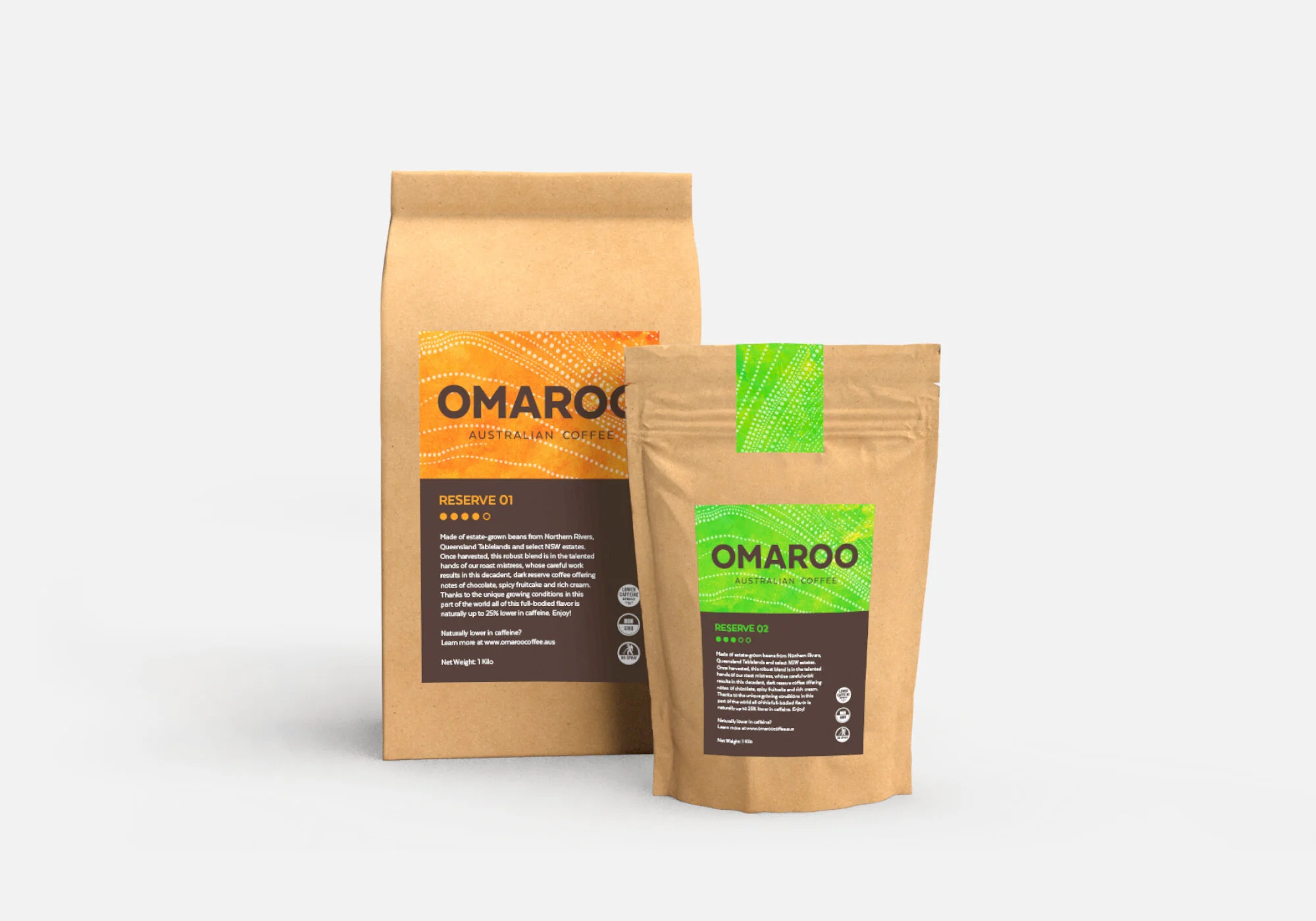 OMAROO COFFEE—IDENTITY & PACKAGING DESIGN