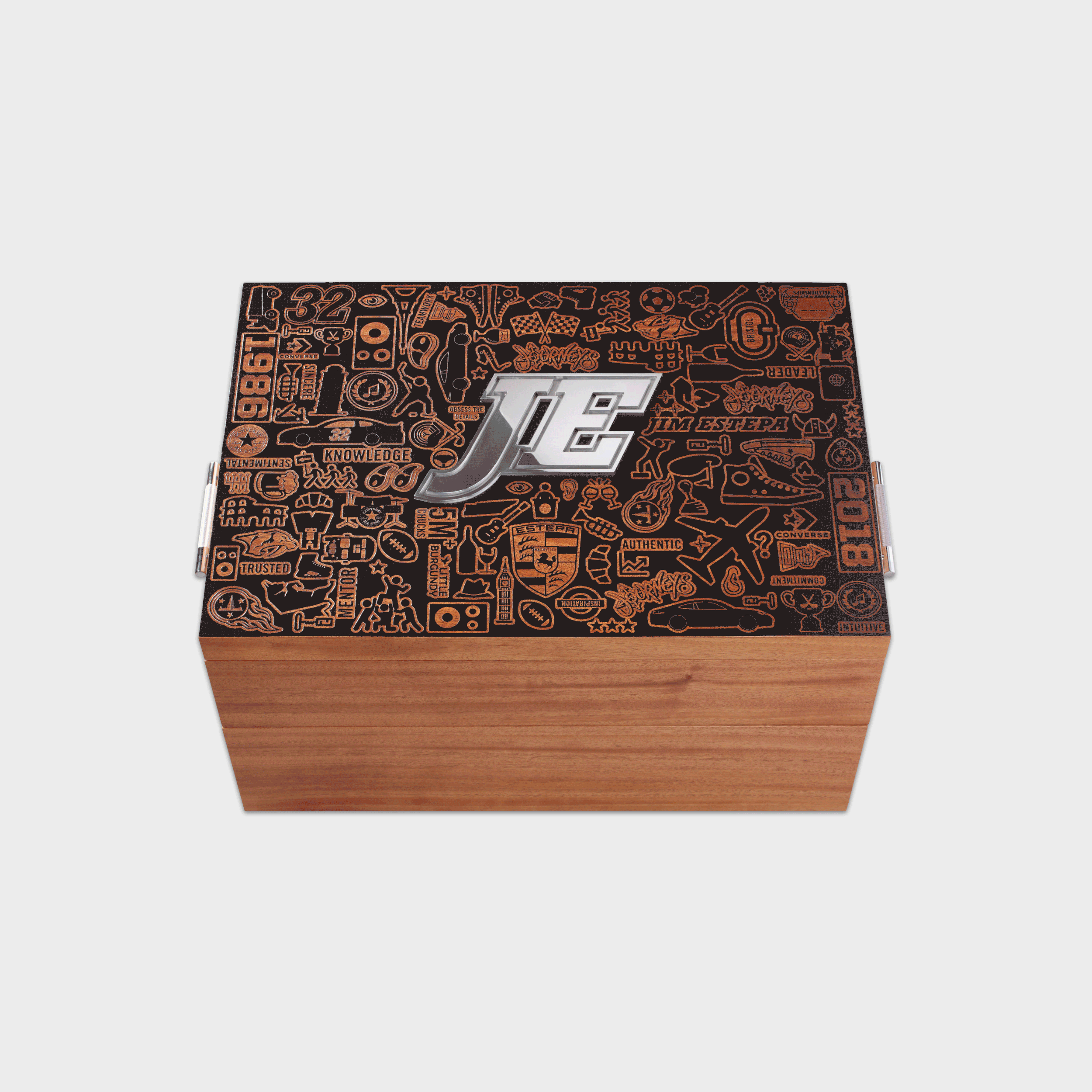 CONVERSE & JOURNEYS—JIM ESTEPA RETIREMENT KIT DESIGN & FULFILLMENT