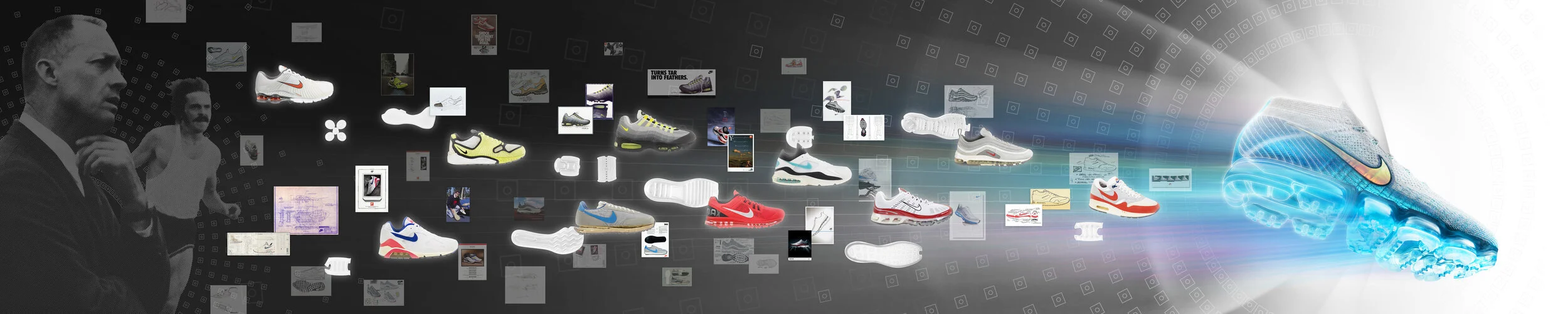 Nike Innovation—Cushioning Research Lab Environment Graphics