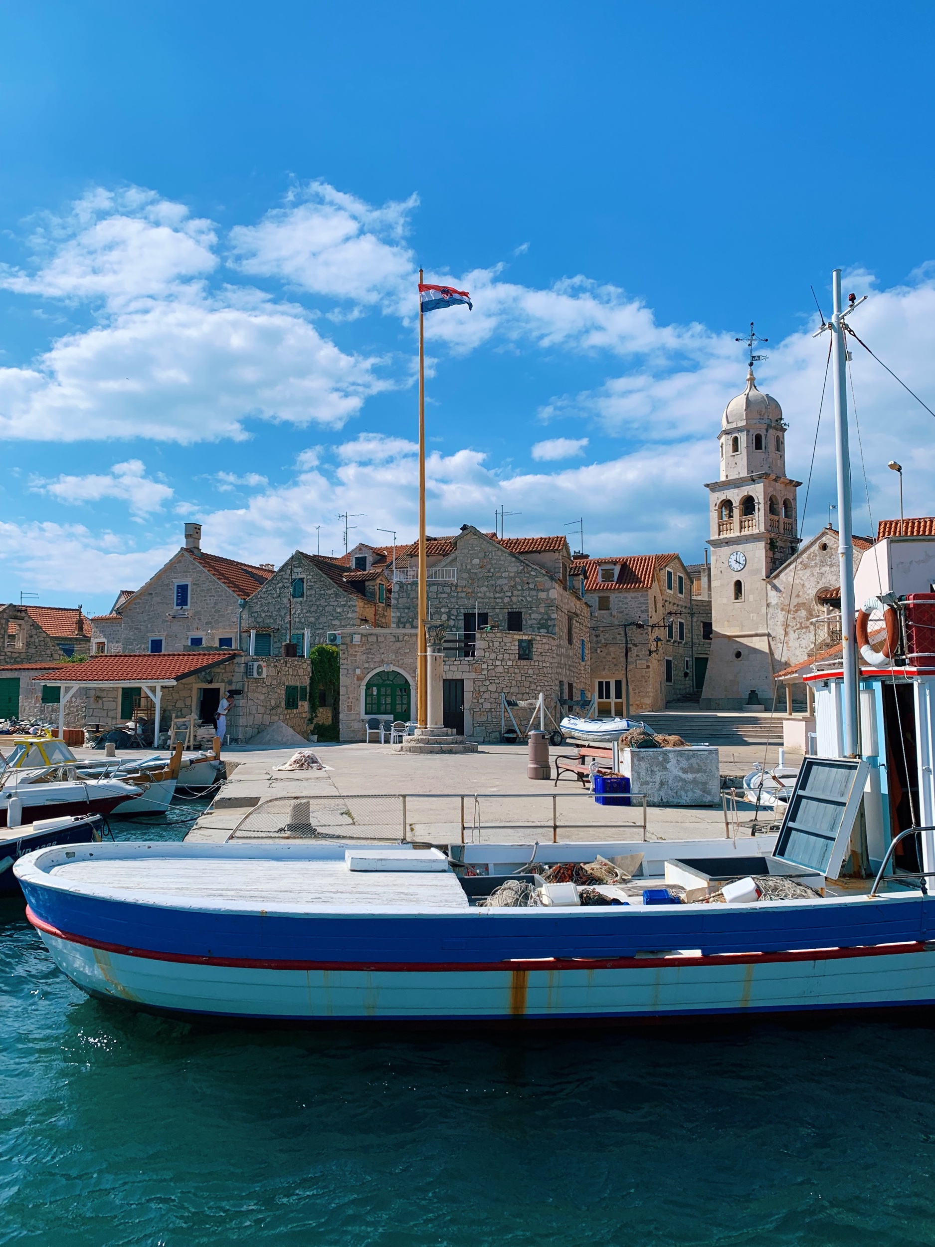 Prvić Luka. We spent a day ferrying around Zlarin and this island when we were in Sibenik. There’s not much to do except stroll around and enjoy nice weather. So go with that mindset, bring a book, and get ready to relax.