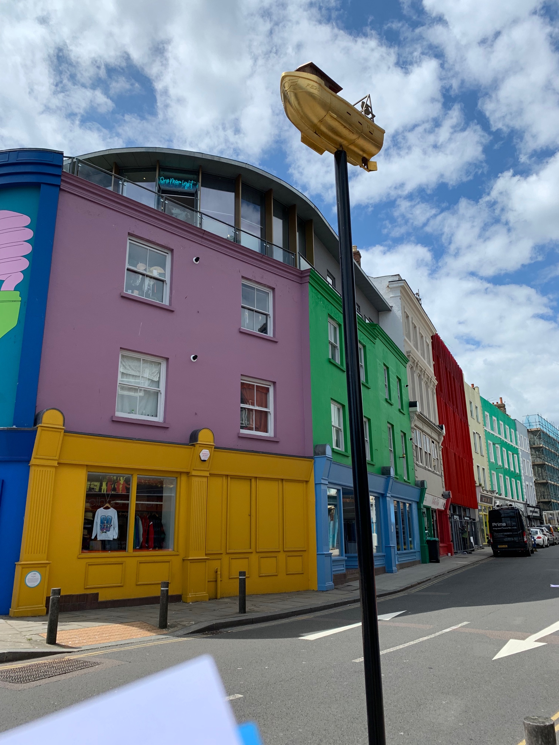 Tontine Street. Stroll down here for art galleries and the Quarterhouse cultural center.