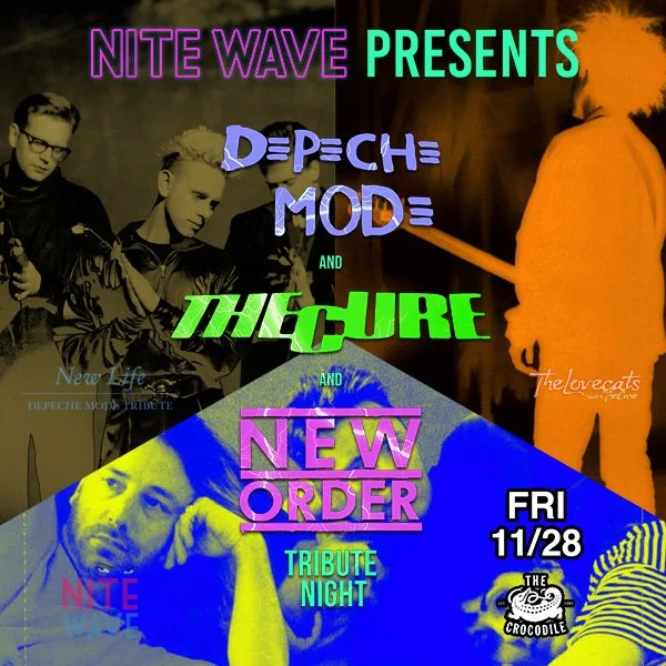 Seattle - Black Friday - The Crocodile - The Cure, Depeche Mode, New Order Tribute