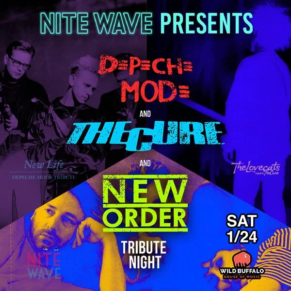 Bellingham - The Cure, Depeche Mode, New Order Tribute Night