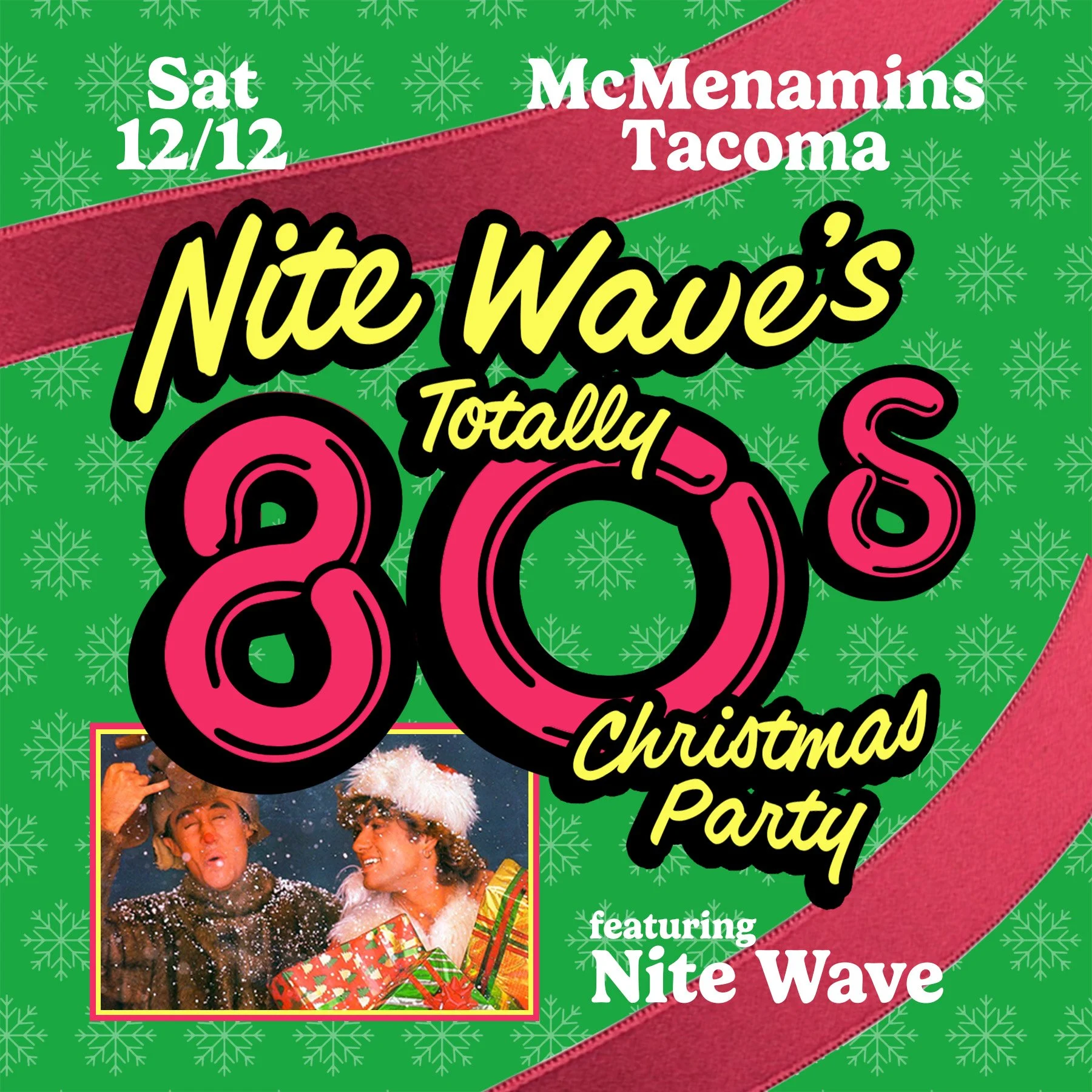Tacoma - 80s Christmas Party!
