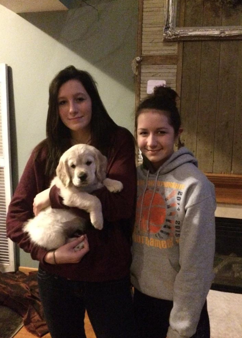 Finn with his sisters!