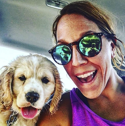 Perfect pair, Rene and Kinsley in Florida! Photo Courtesy of Rene, Thank You!