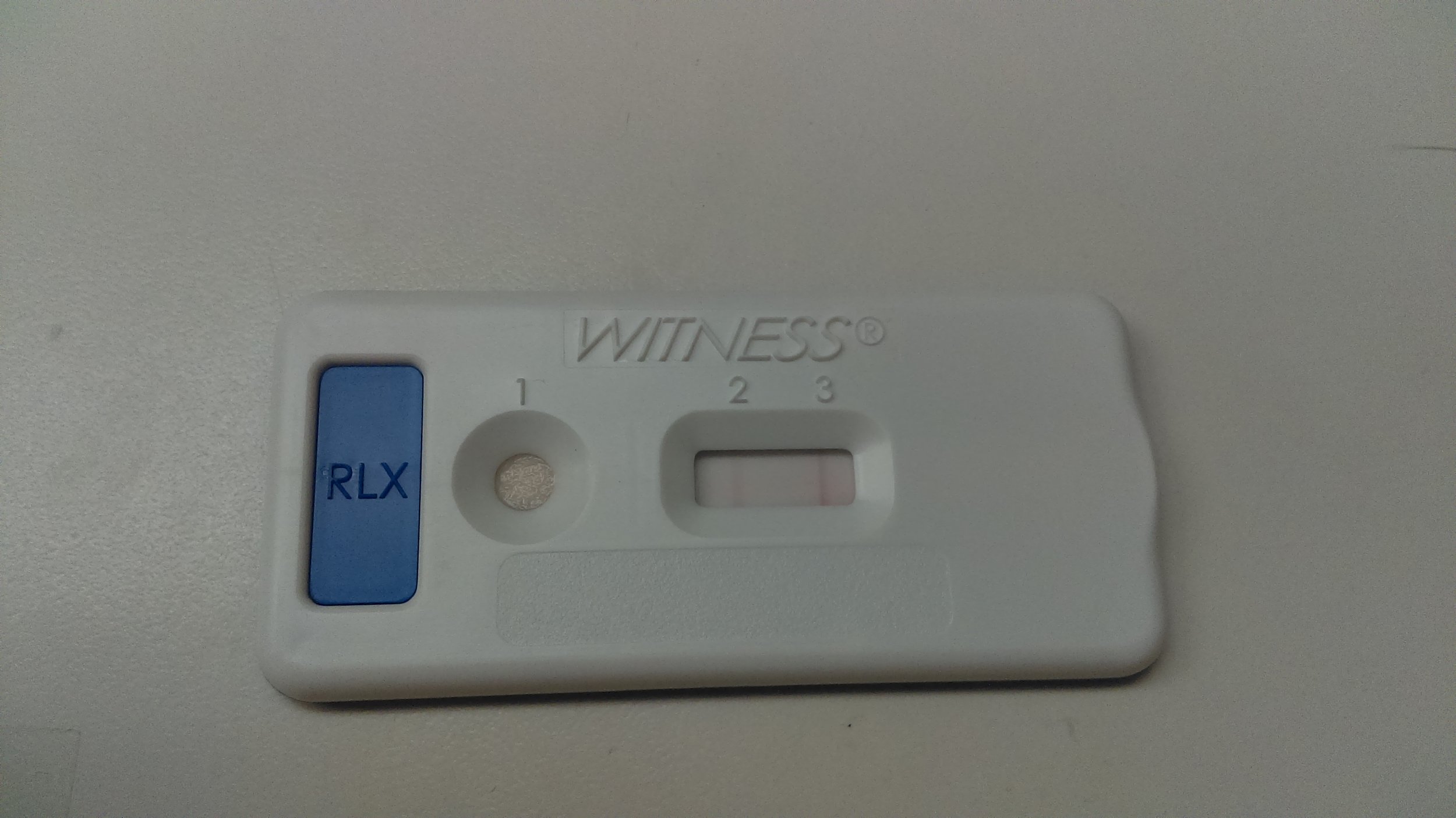 Pinkerton's pregnancy test!