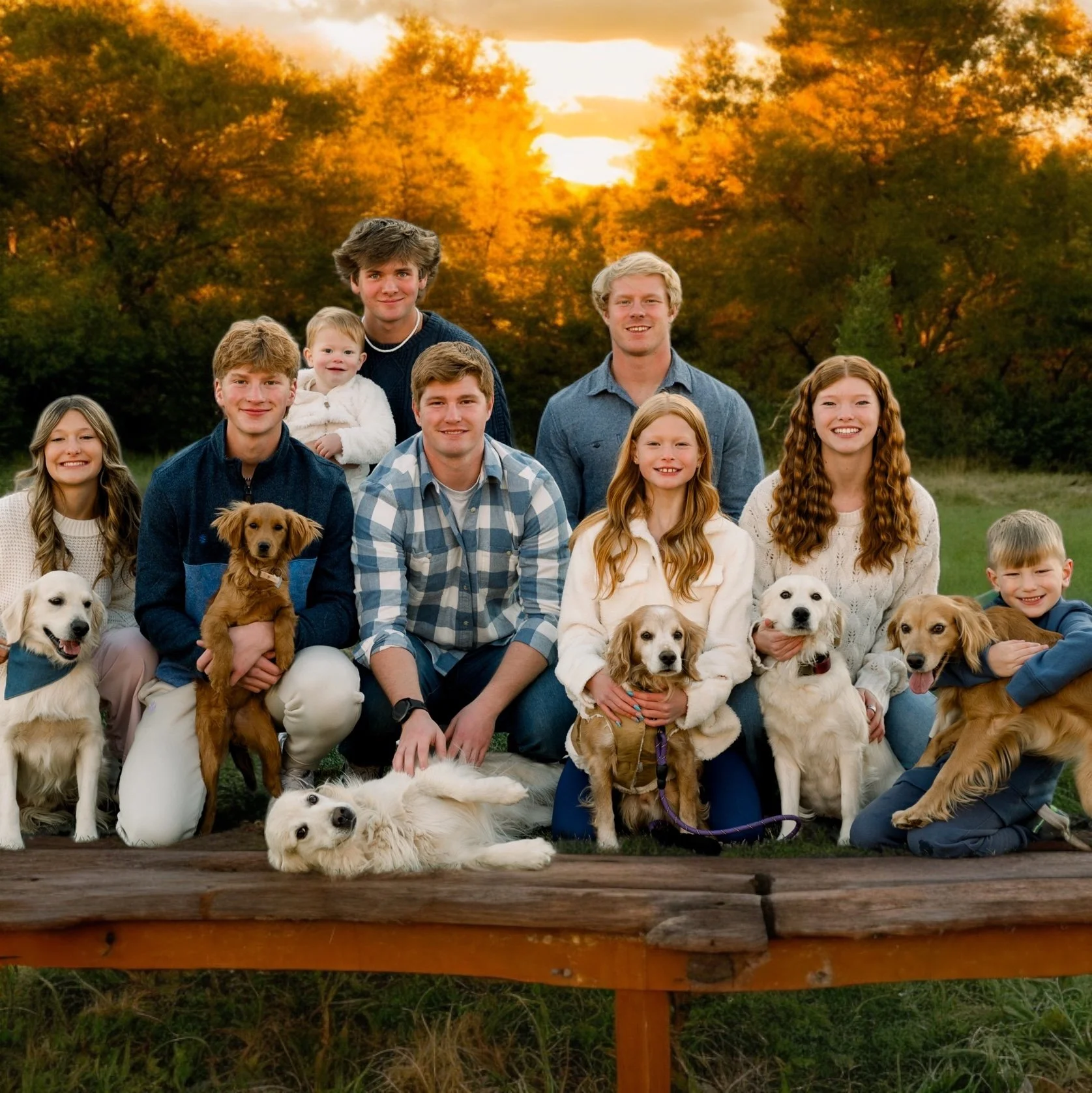 Taylormade crew and dogs