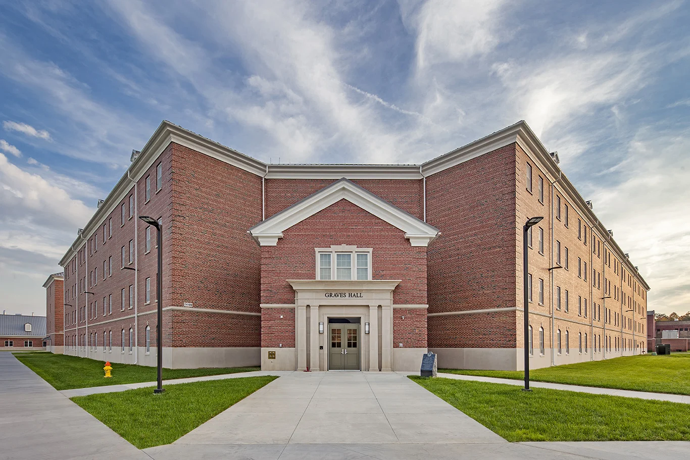 Harper Construction Working on Phase 7 of the Student Officer Quarters at The Basic School 