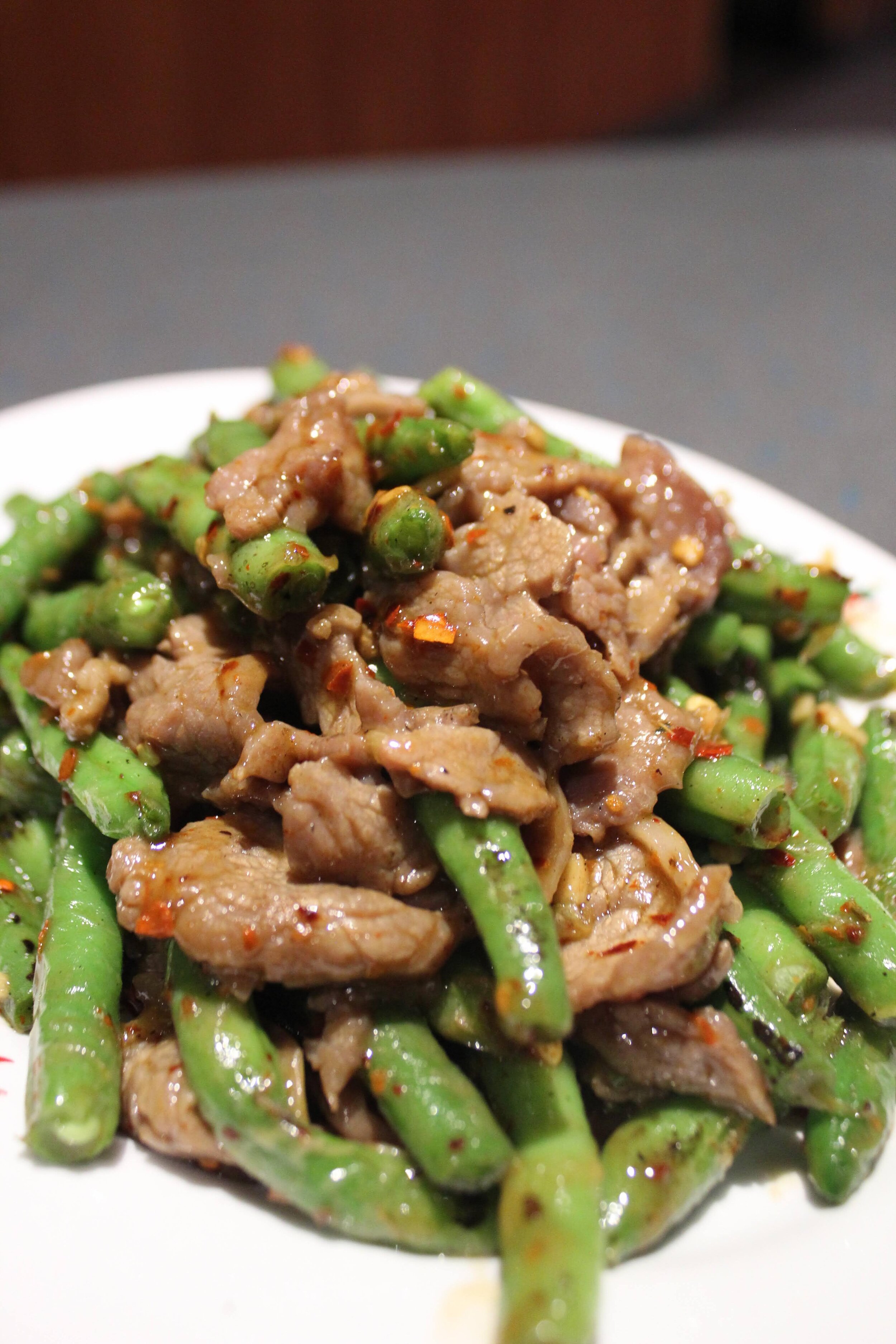 Beef with String Beans