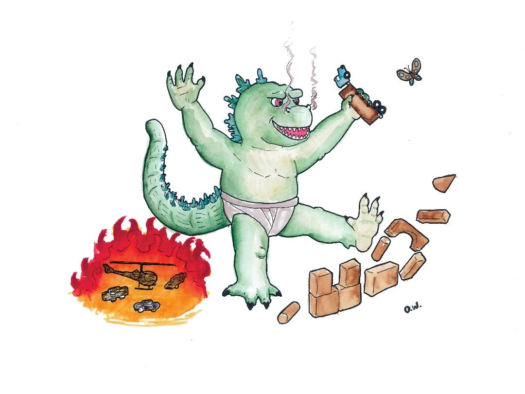 Li’l Baby Godzilla