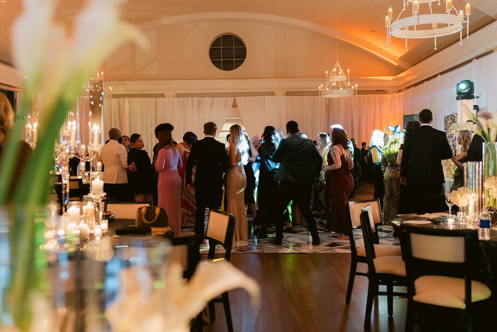 Packed dance floor for the 10th Annual Diamond Awards Gala at the Atlanta History Center.