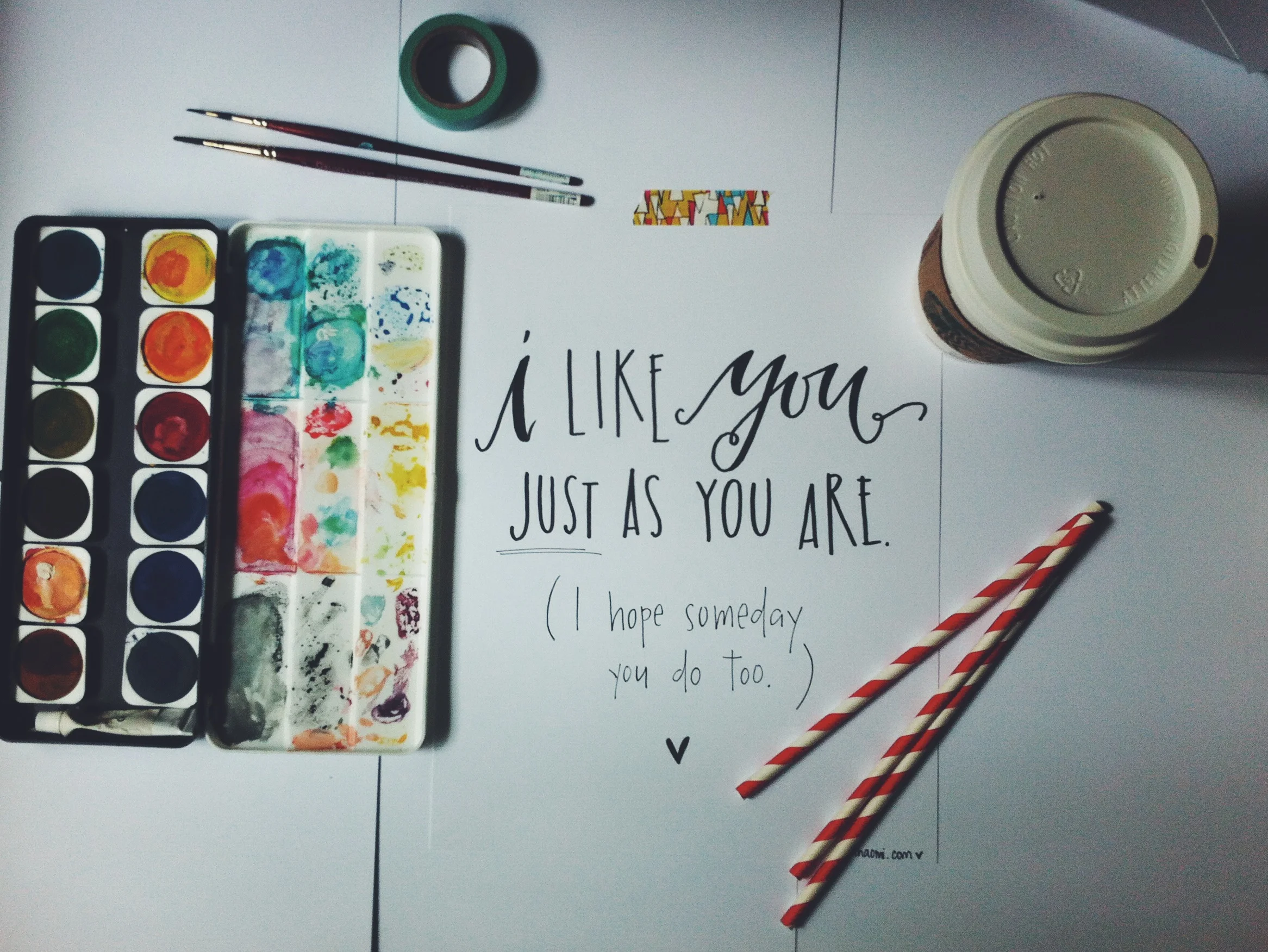 day four: I like you just as you are (a free printable)