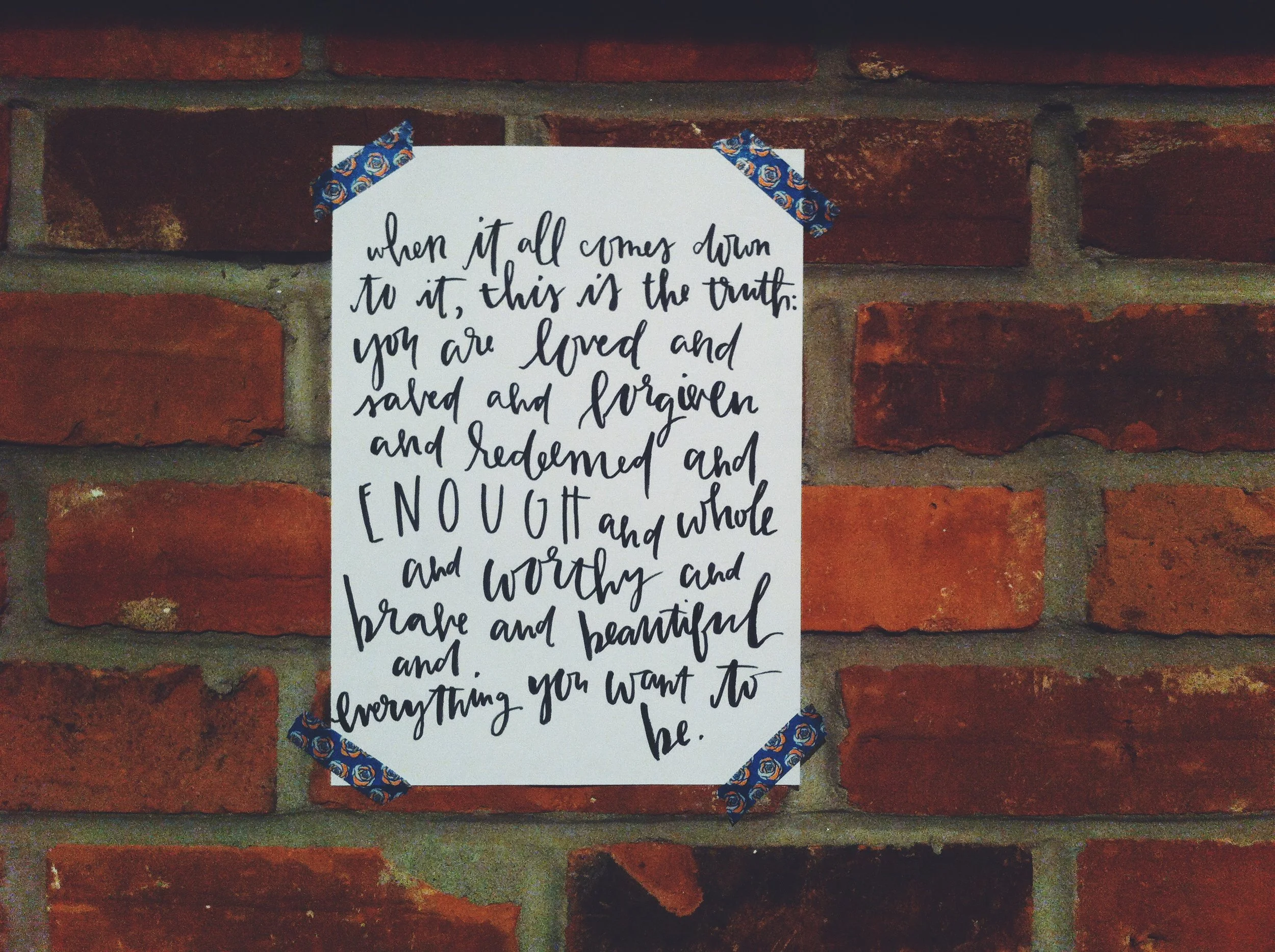 day twenty-three: make a list (and a free printable)