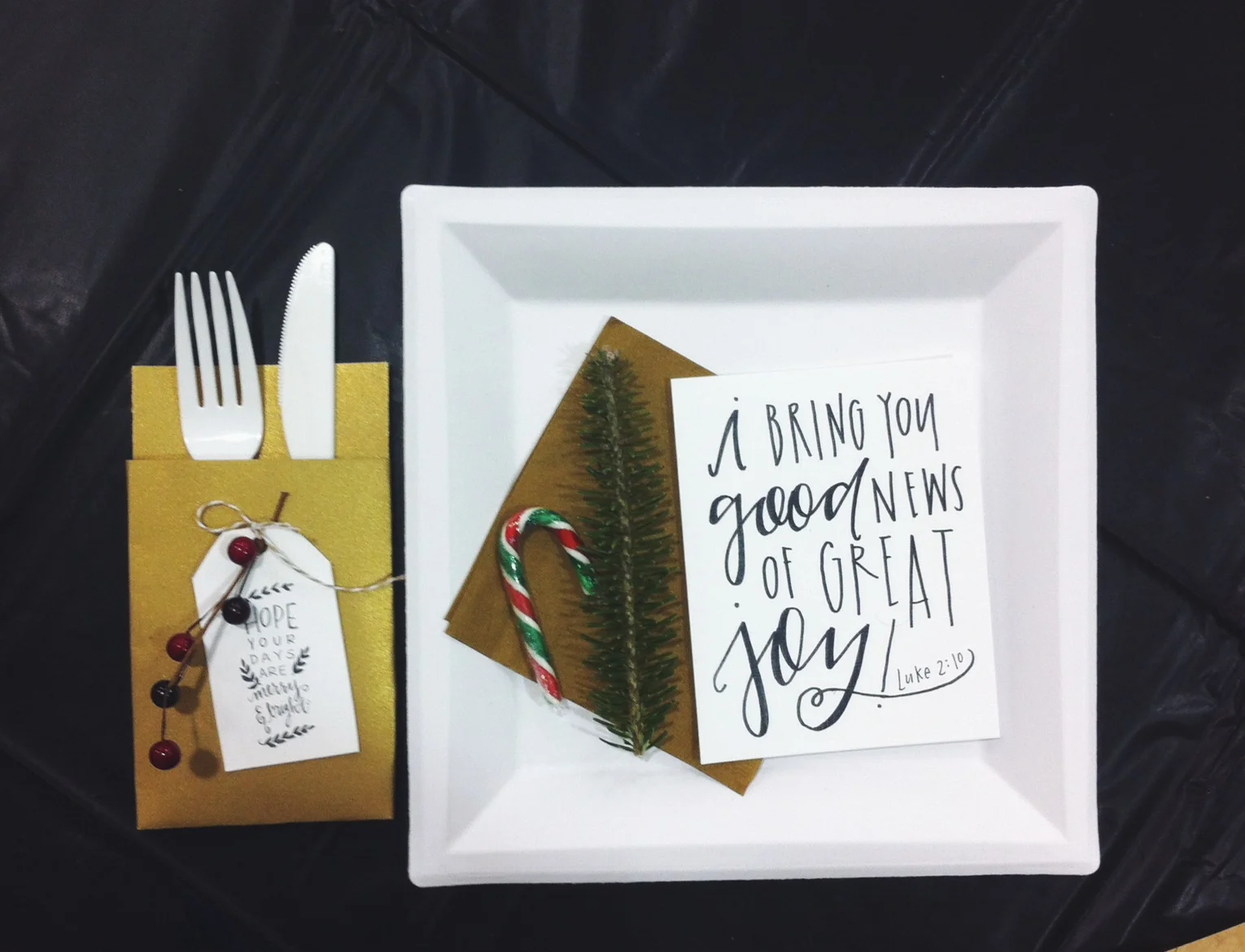 Christmas mini card printable