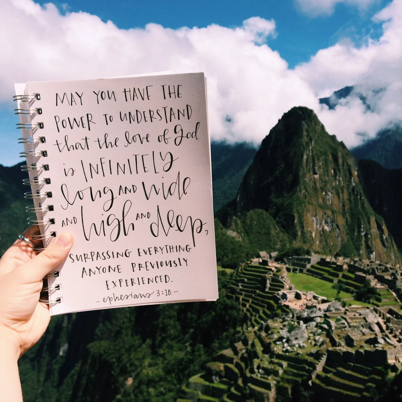 Finding Jesus at Machu Picchu