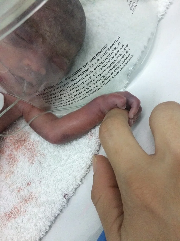 The story of Aaron Platzlu, the day old baby