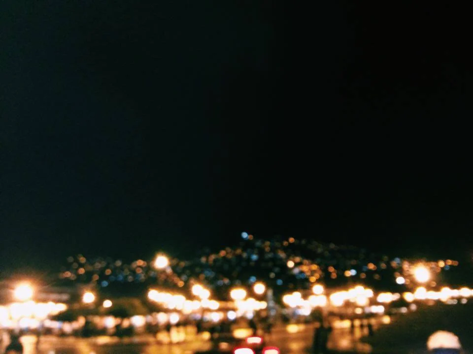 Church on a concrete floor