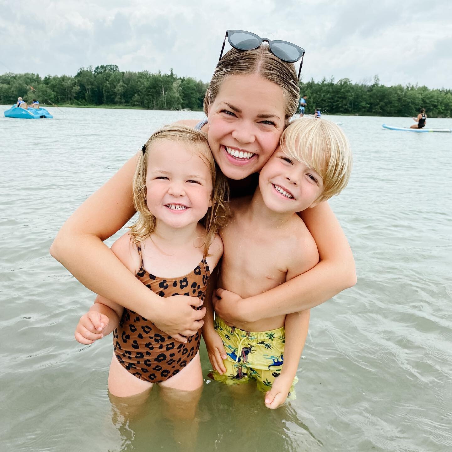 I have a birthmark on my right thigh. I always notice it when I slip on a swimsuit. Just the other day, as I helped my three-year-old niece step into her swimsuit, I noticed something. She has a birthmark&hellip; and it&rsquo;s identical to mine. It&