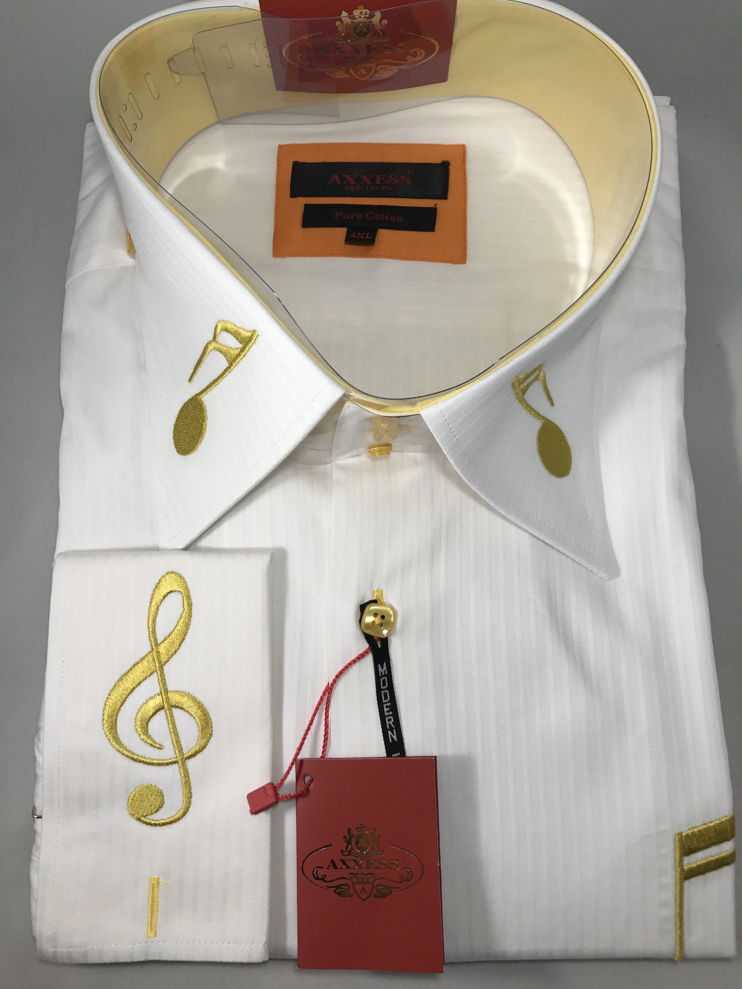 mens shirts with music notes