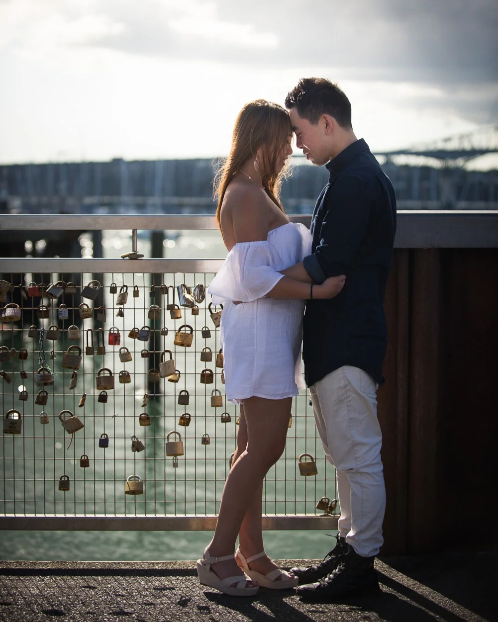 Couple Shoots at Wynyard Quarter