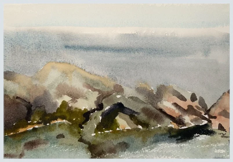 Belderrig, 2025, watercolor