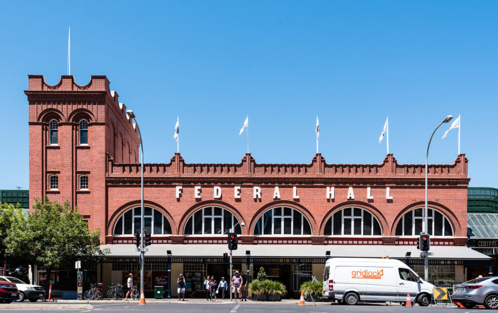 2019 AIA SA Chapter Commendation in Heritage Adelaide Central Market Federal Hall Façade Conservation NB link back to project