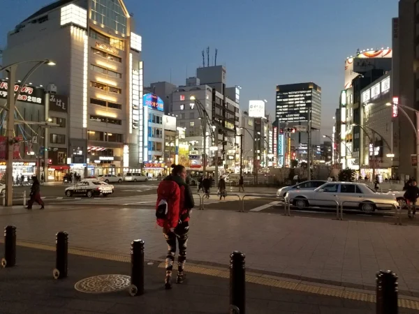 The journey begins, Tokyo, February 2018.