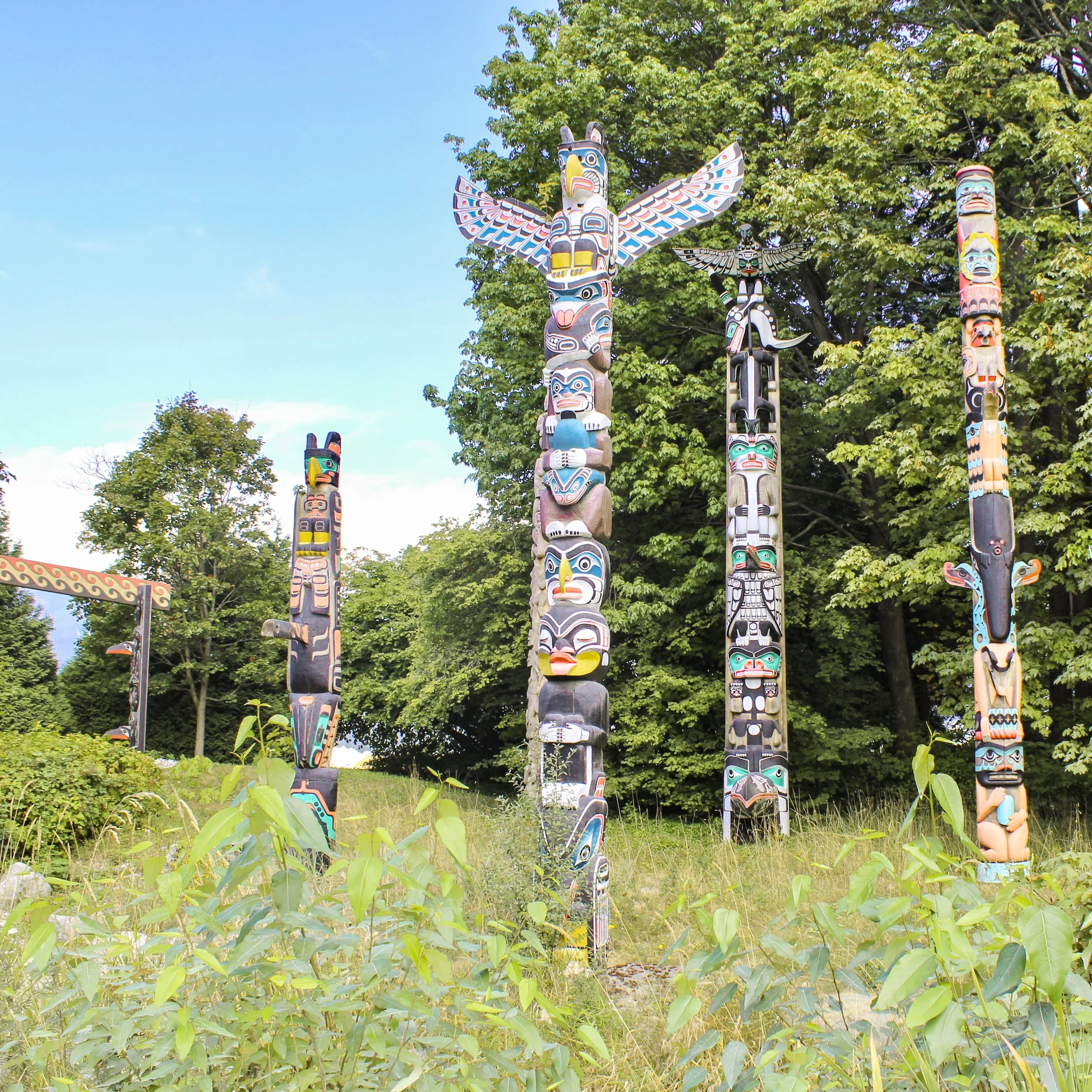 Totem Poles at Stanley Park