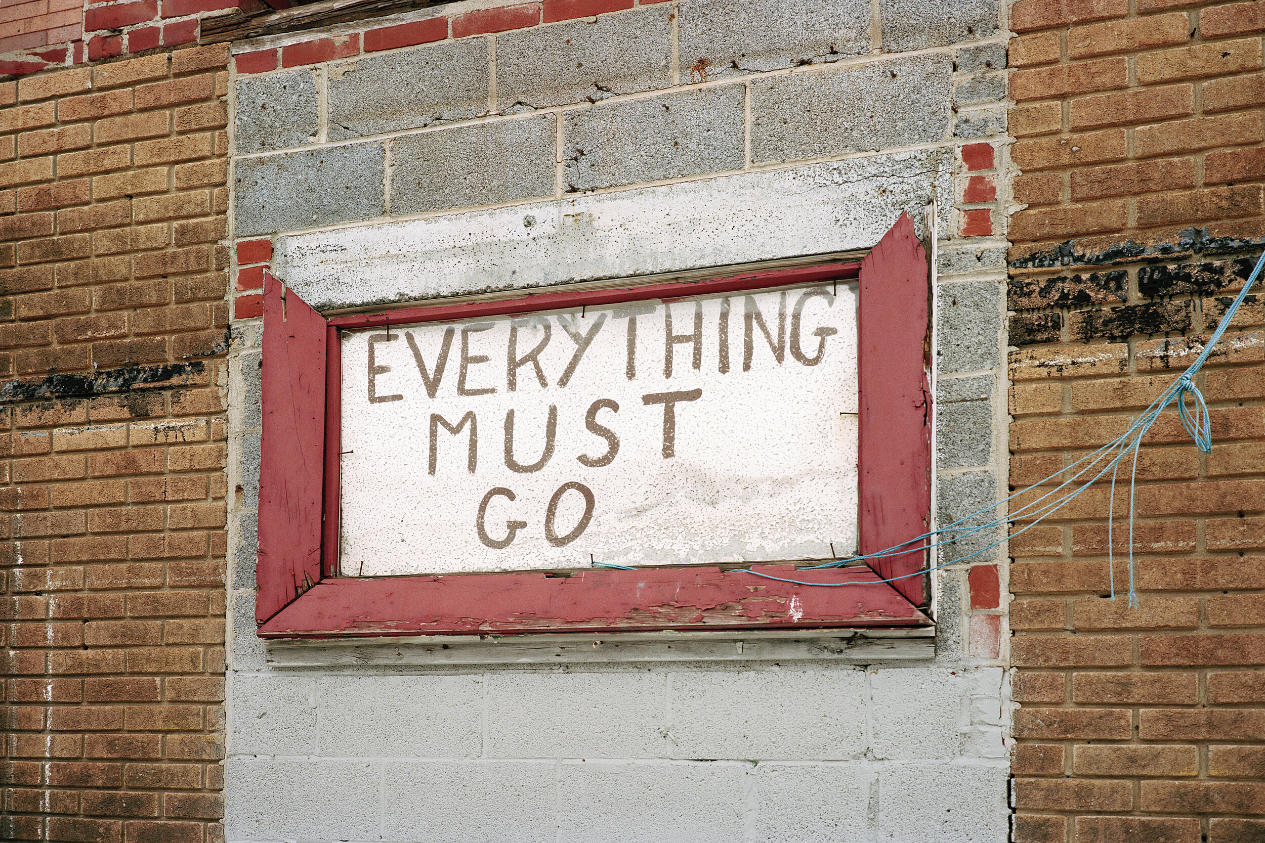 Everything Must Go, West Philadelphia, PA. 2015