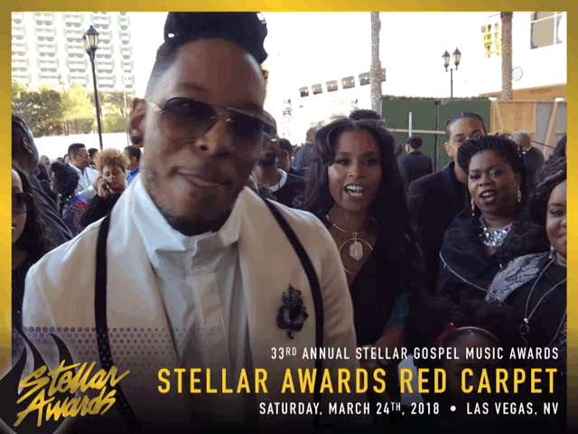 Deitrick Haddon on the Red Carpet at the Stellar Awards